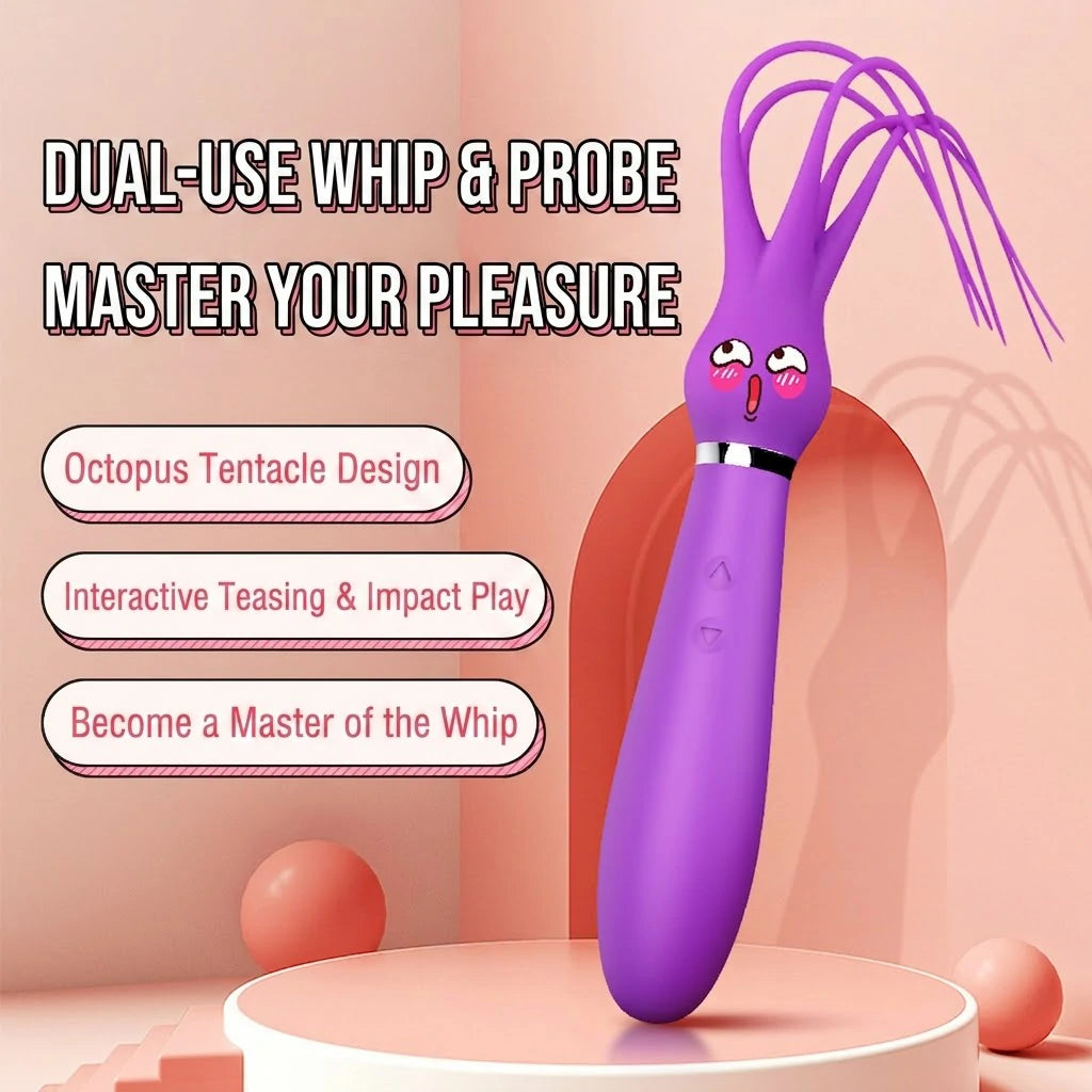 OctoThrill Clitoral & Body Whipping Vibrator