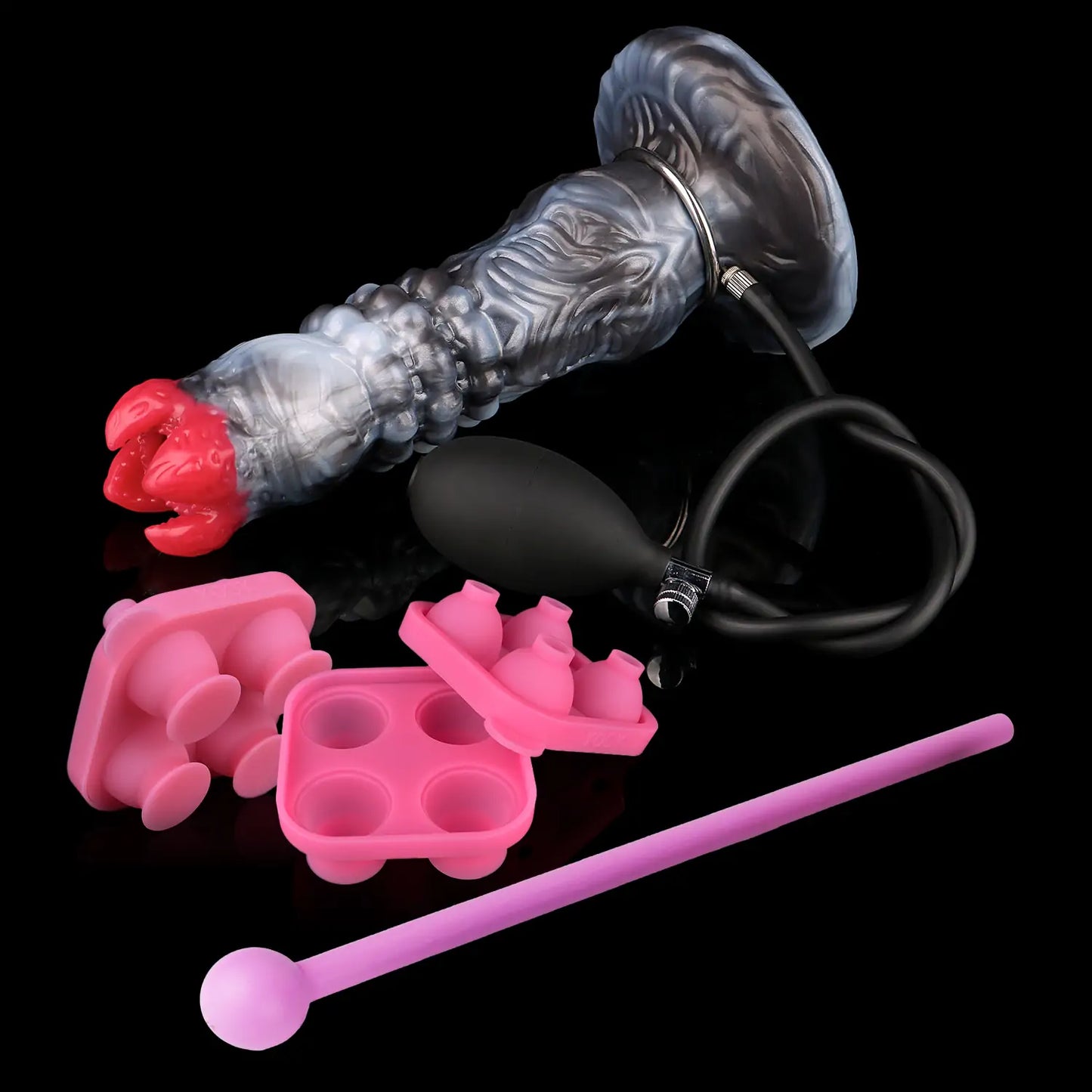 Fantasy Petal Inflatable Ovipositor Dildo