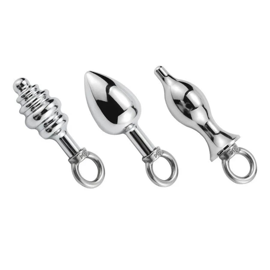Detachable Metal Anal Hook Kinky Sex Toys