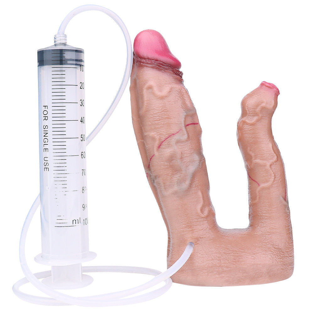 Xinghaoya Silicone Squirting Double Dildo