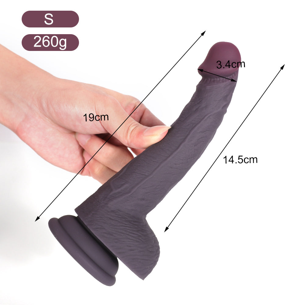 Xinghaoya Black Realistic Female Dildo