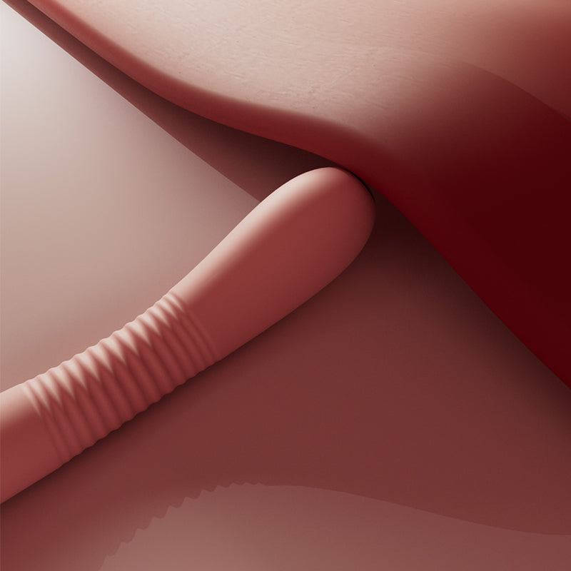 Endoscopic Vibrating Dildo Anal Toys - 360° Bendable Heat Endoscope Vibrator Women Masturbator