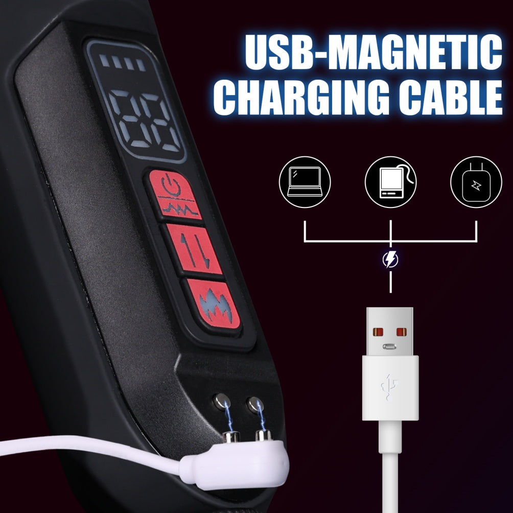 Realistic Flesh Silicone Thrusting Dildo Machine - Multifunctional Vibration Female Masturbation Climax Toy