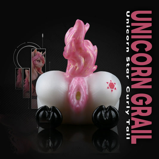 Pink Star Unicorn Fantasy Monster Girl Stroker