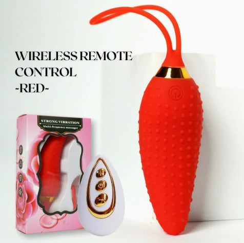 Ruby Tongue App-Controlled G-Spot Vibrator & Anal Plug