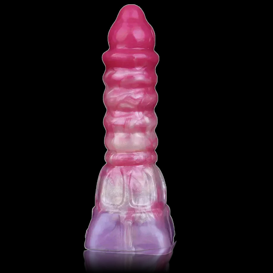 Monster spiral Fantasy Dildo 8 Inches