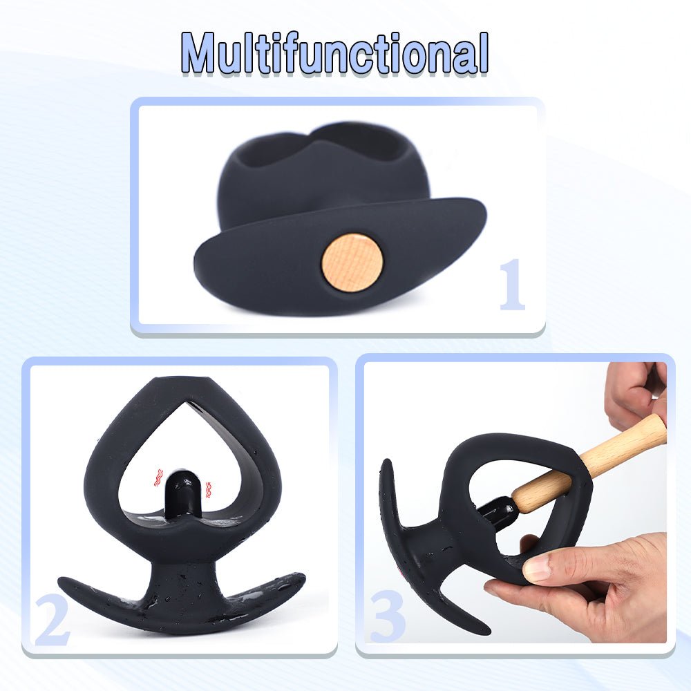 Faucet-Connectable Anal Plug Kit