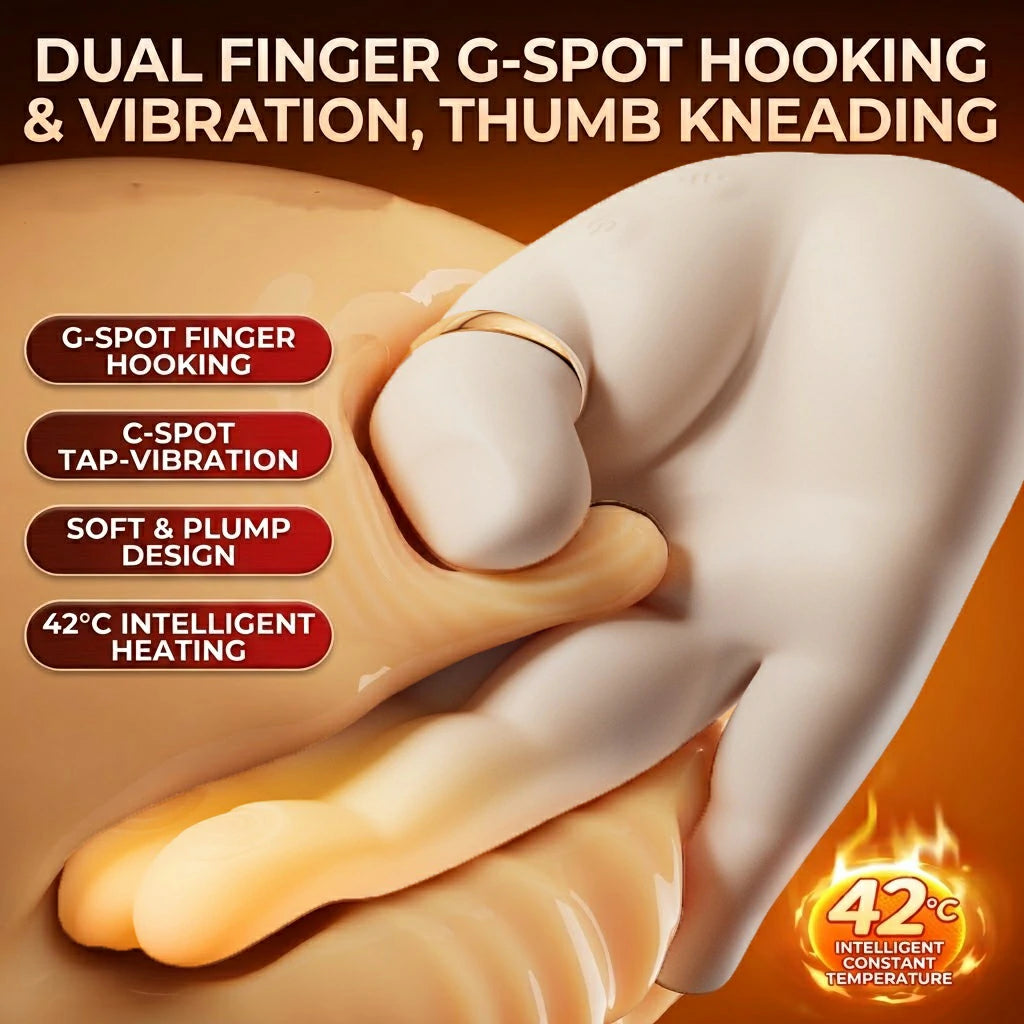 Golden Hand Gen 2: App-Enabled Finger-Tapping G-Spot Massager