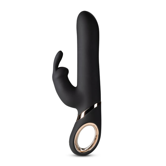 Blush Victoria G-Spot Black 9-Inch Rabbit Loop Handle Vibrator