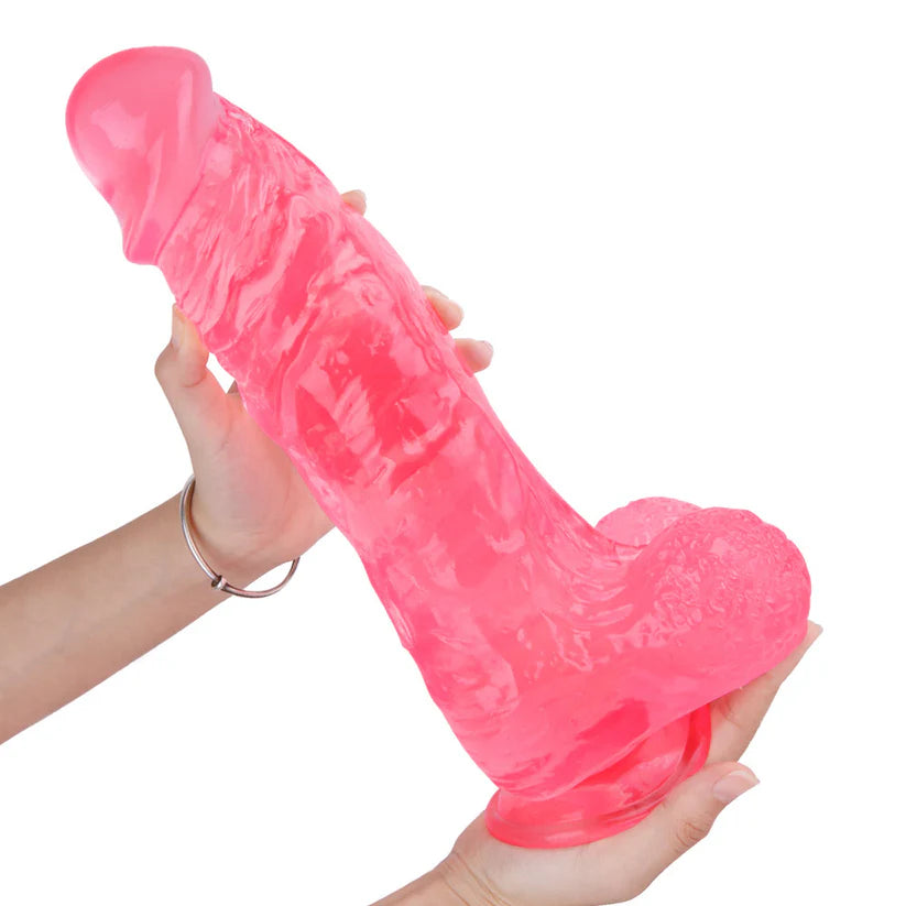 girthy strap on dildo 12 Inches