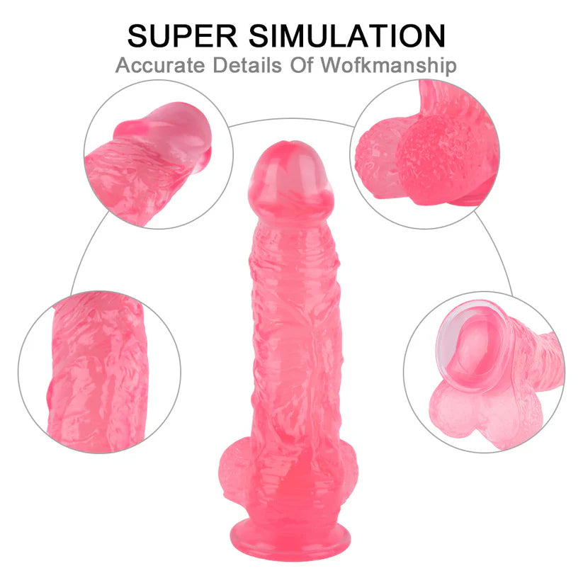 girthy strap on dildo 12 Inches