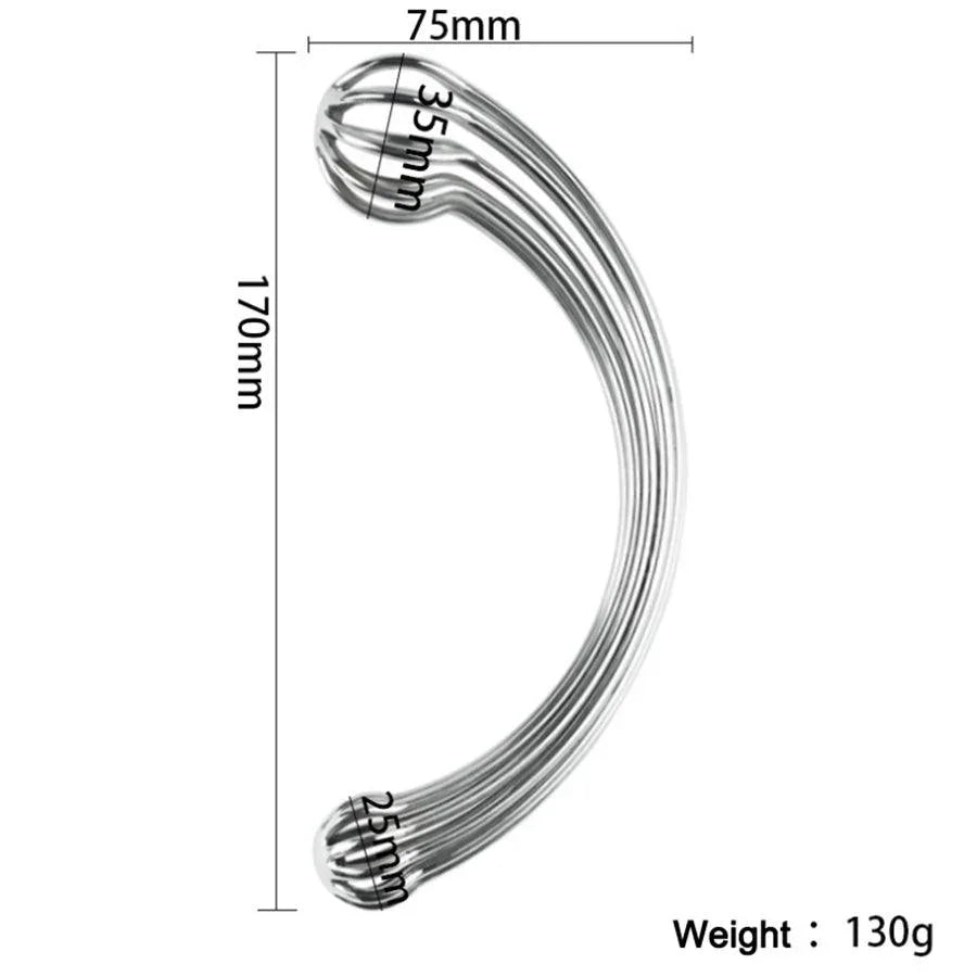 Hollow Metal Anal Dildo
