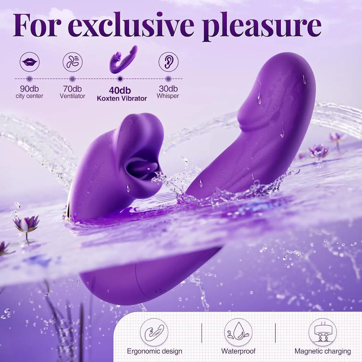 Joi Toys Dual-Stim Thrusting Vibrator