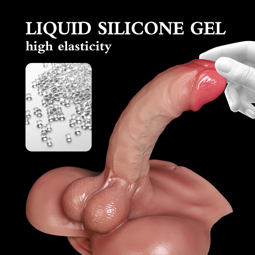 KingSize Realistic Silicone Dildo – Heavyweight Edition