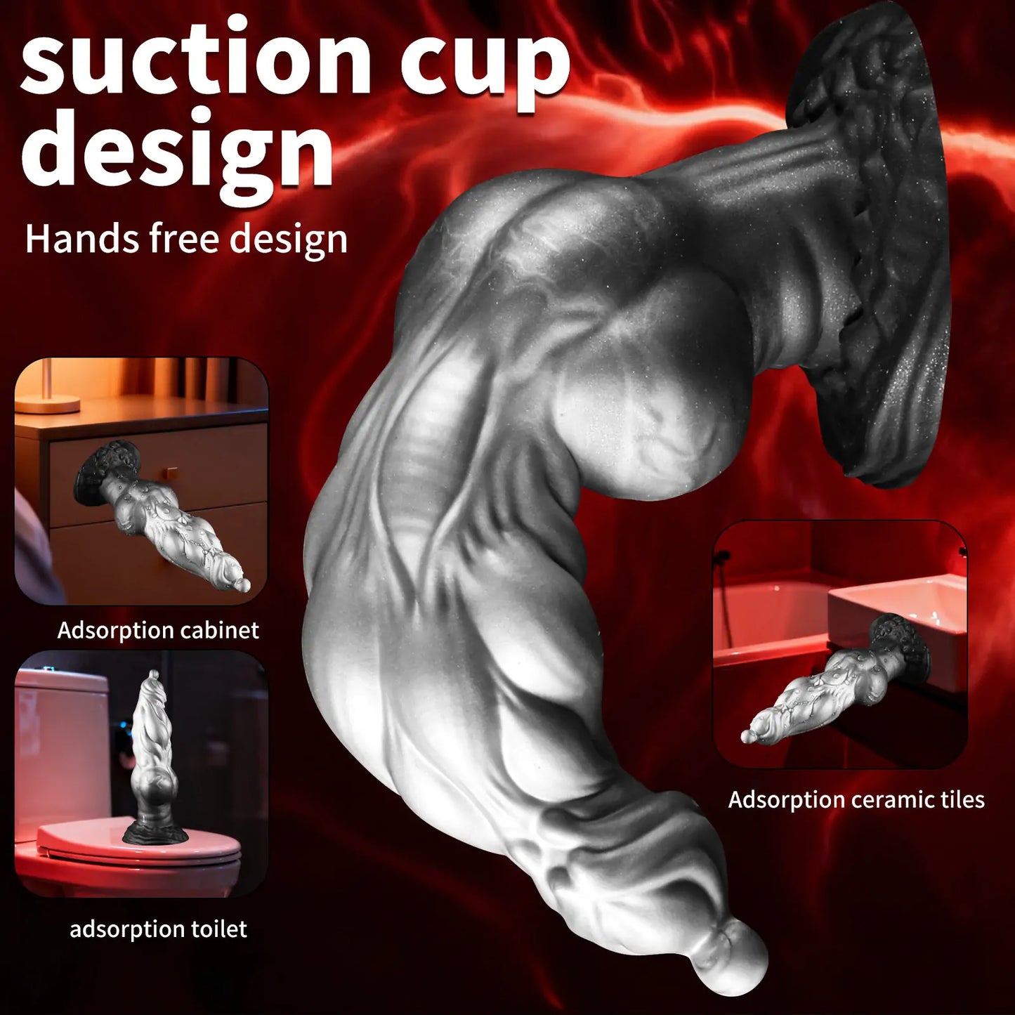 kludde - Fantasy Knot Dog Dildo 3 Size