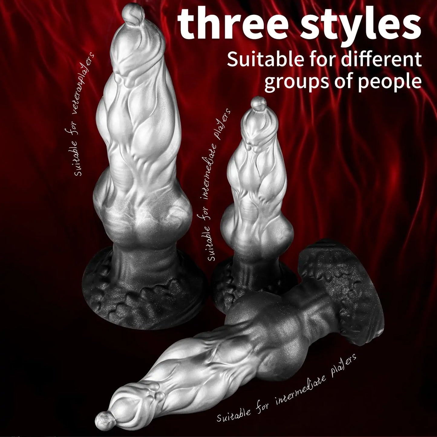 kludde - Fantasy Knot Dog Dildo 3 Size