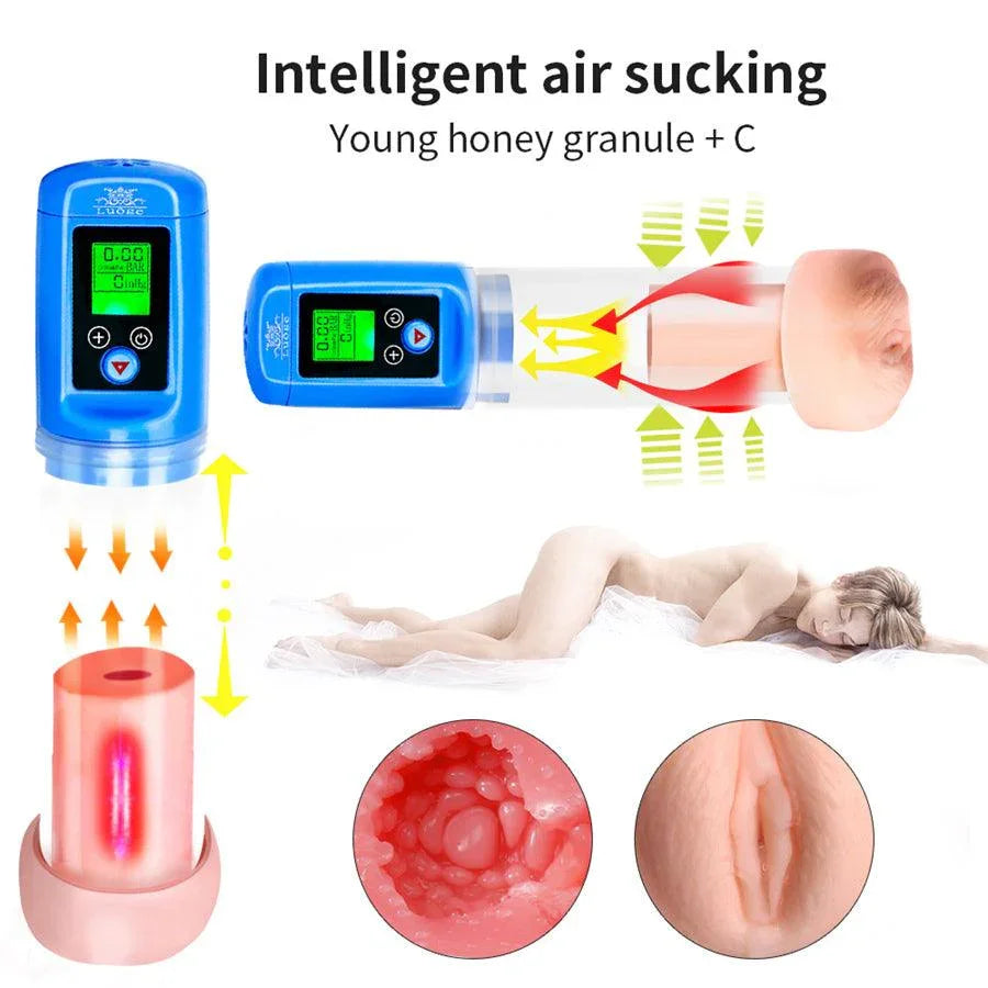 LCD Display Penis Enlargement Pump