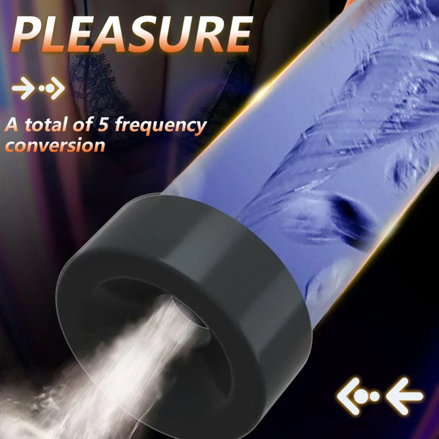 LED Display Electric Penis Pump for ED