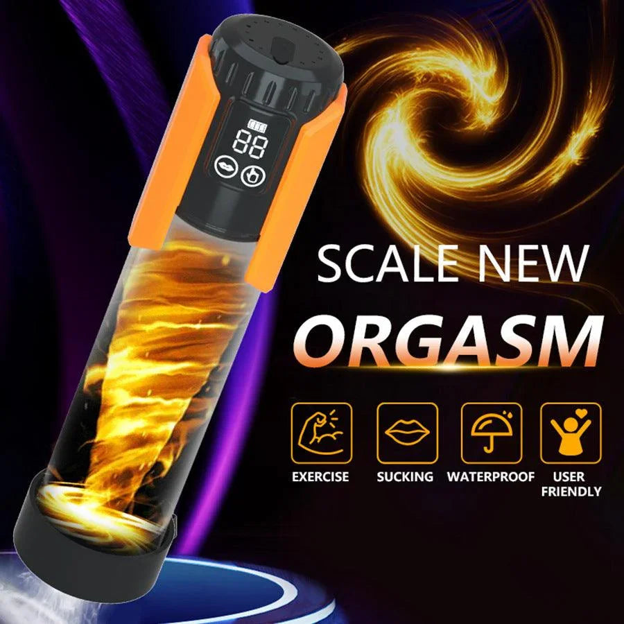 LED Display Electric Penis Pump for ED