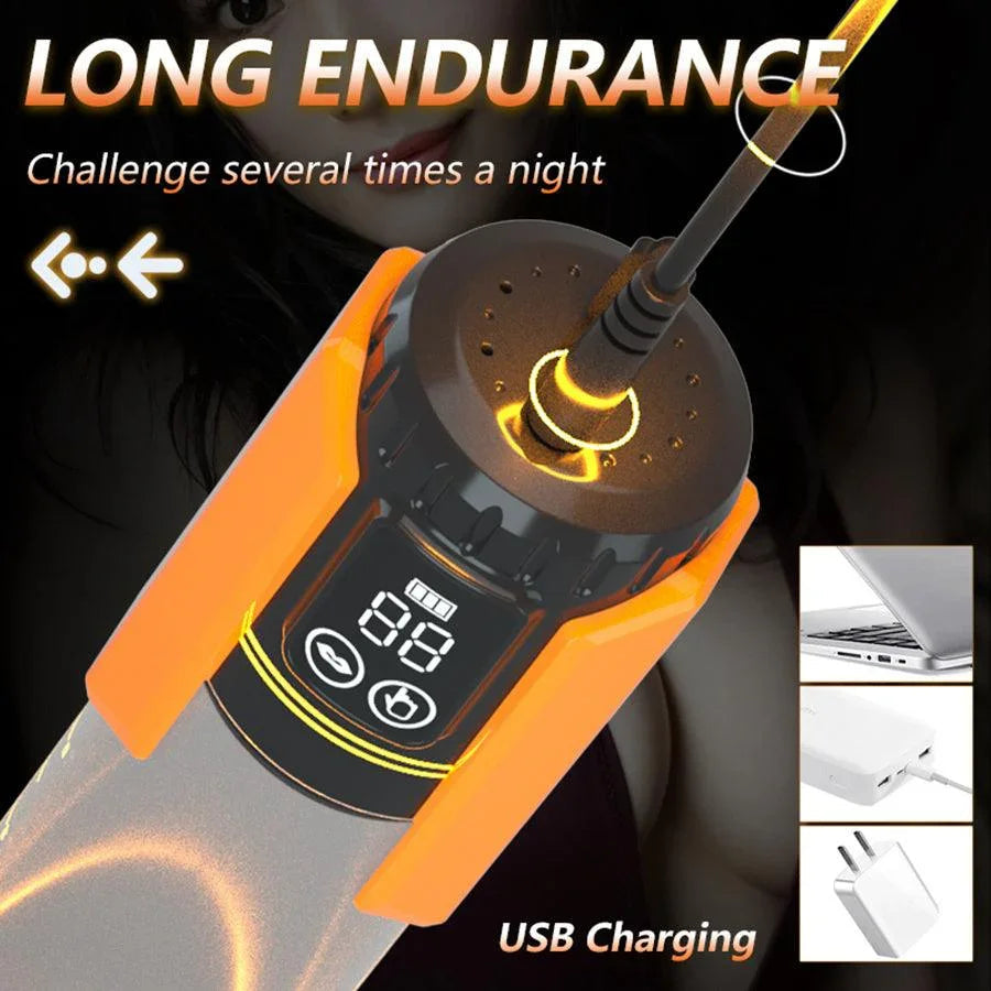 LED Display Electric Penis Pump for ED