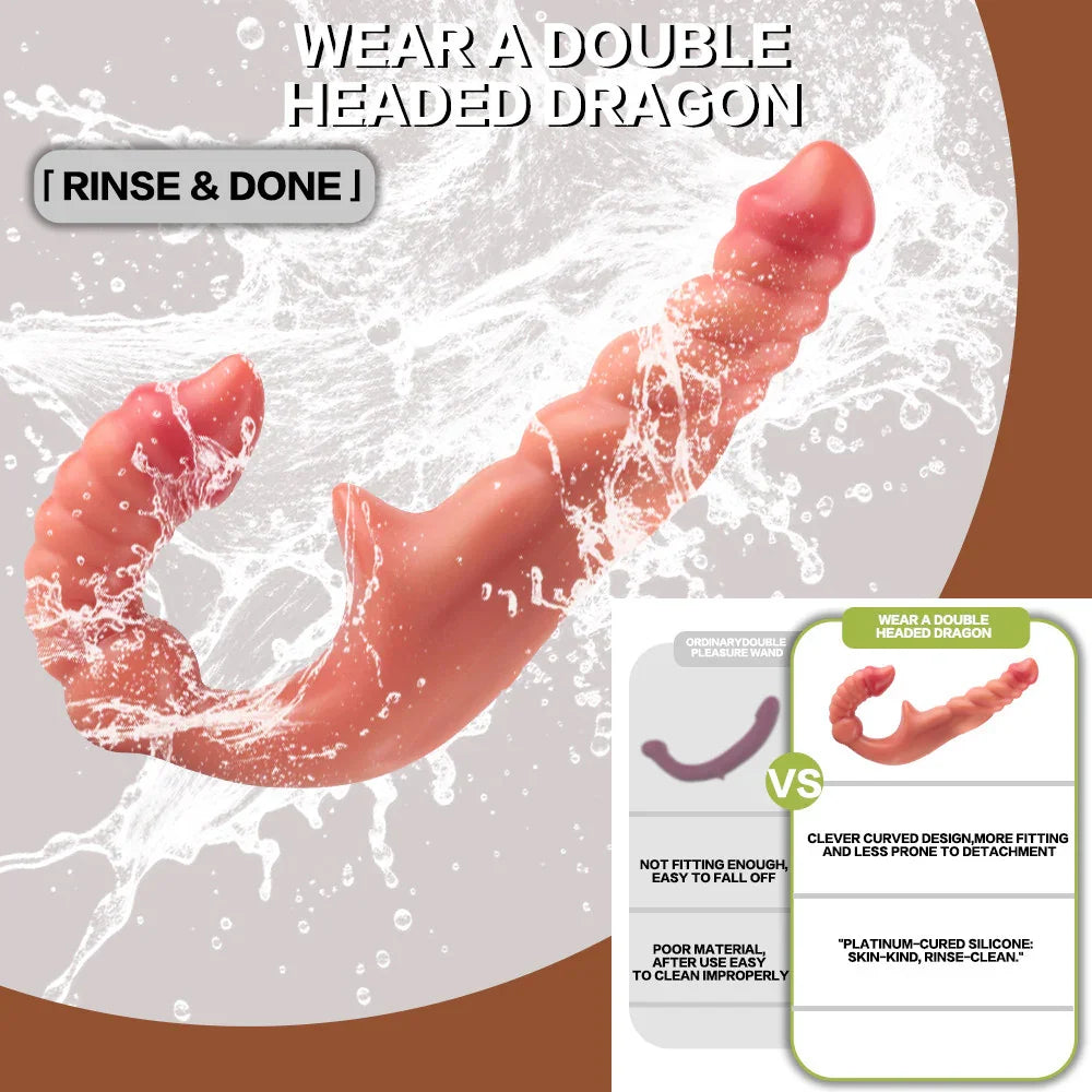 Xinghaoya Wearable Remote Vibrating Strap-On