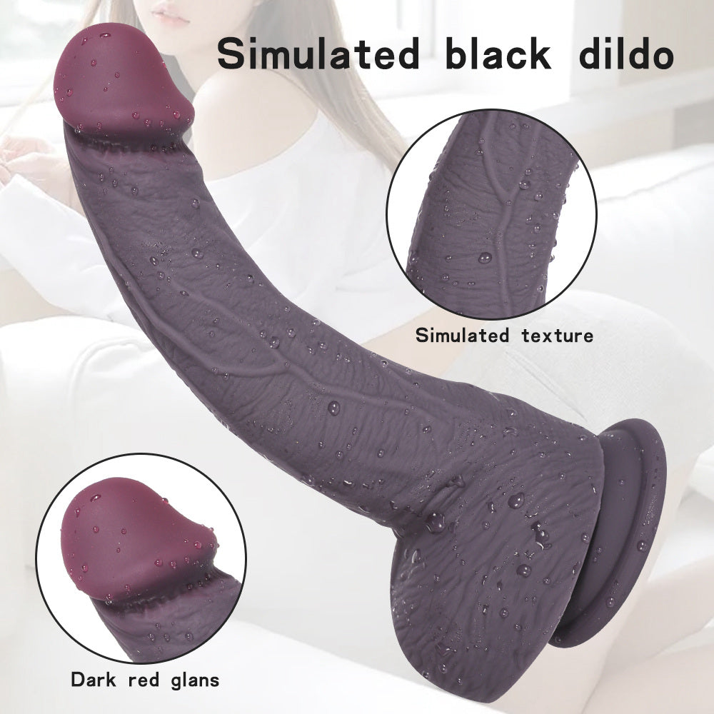 Xinghaoya Black Realistic Female Dildo