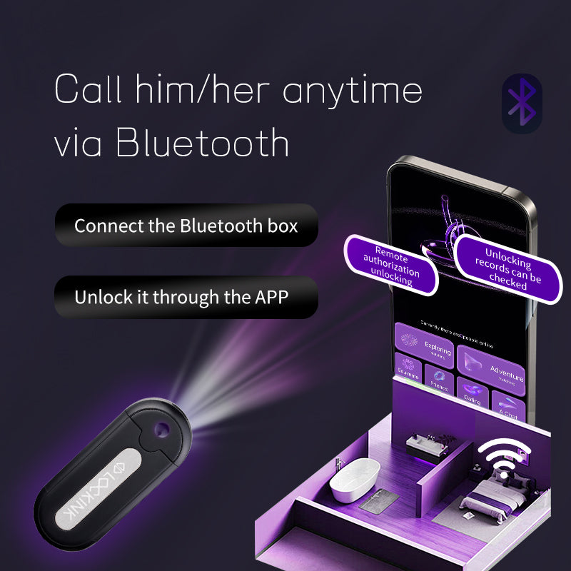 LOCKINK Pandora Smart Key Holder for Chastity Cage App Controlled