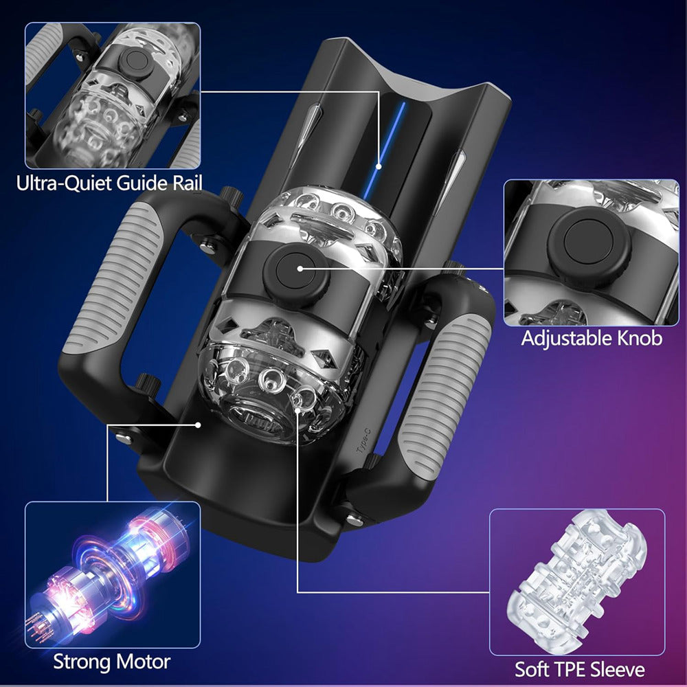 Handles Thrusting Male Sex Machine