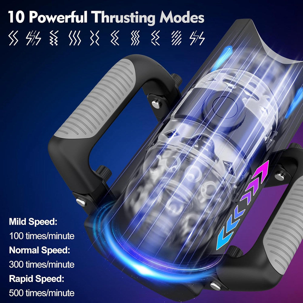 Handles Thrusting Male Sex Machine