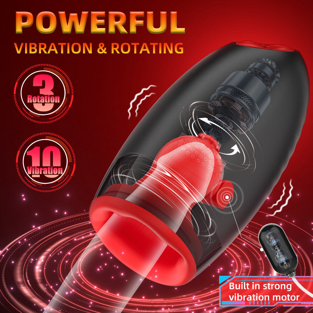 Xinghaoya 3-In-1 Blowjob Stimulator for Men