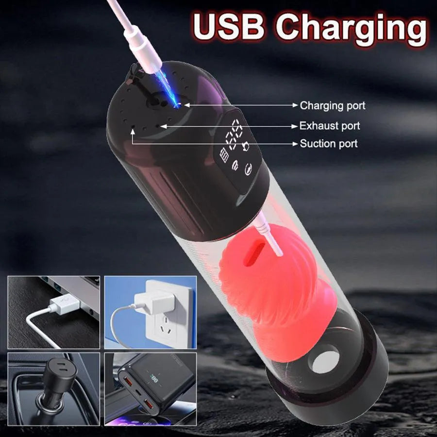 Multiple Pleasure Penis Enlargement Pump