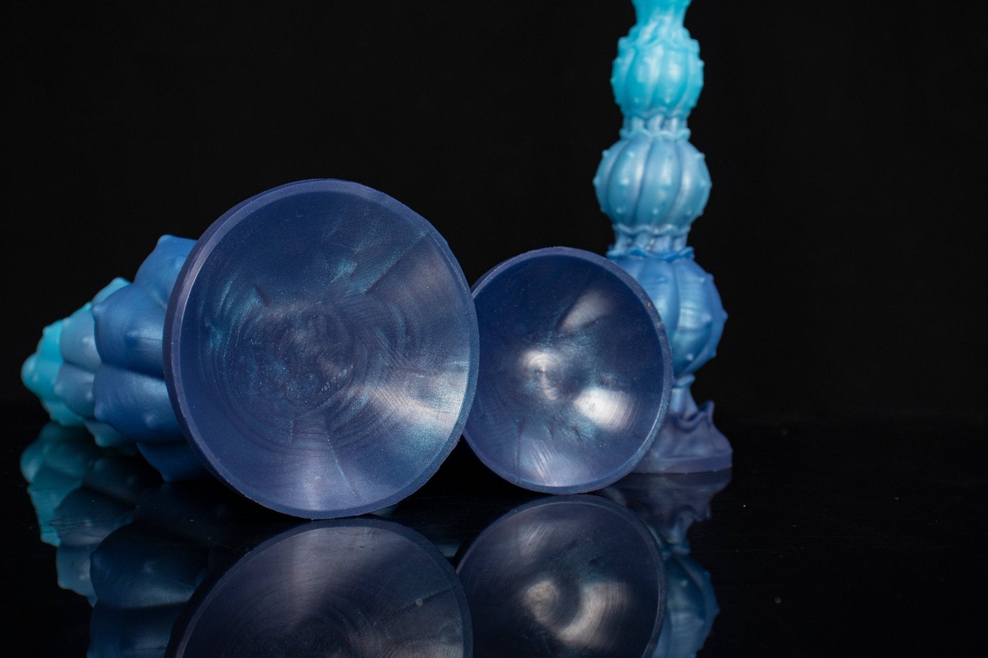 Neptune Spire Multi-Segment Fantasy Plug Dual-firmness Design (firm base, soft body)