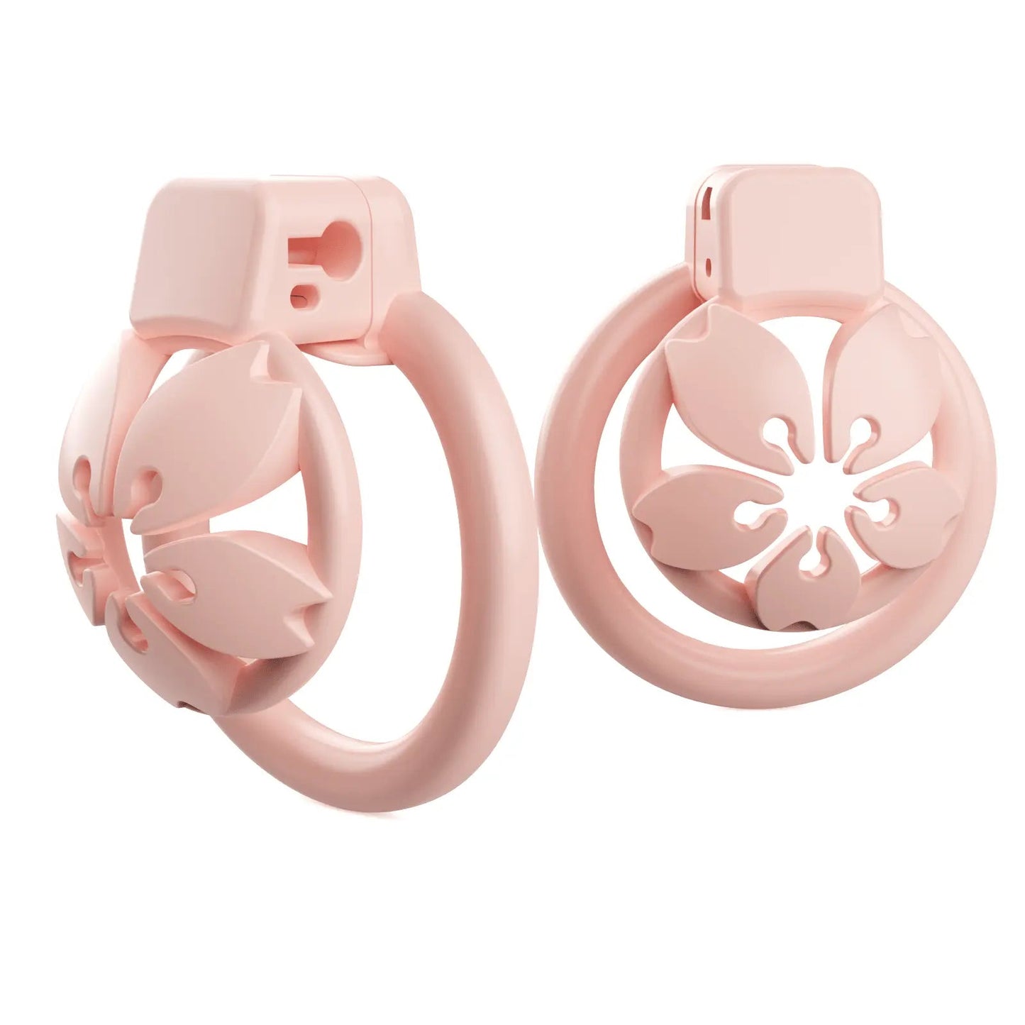 New Sakura-Style Silicone Male Chastity Cage