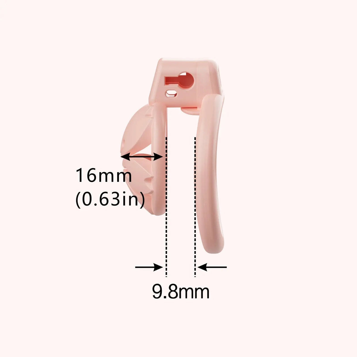 New Sakura-Style Silicone Male Chastity Cage