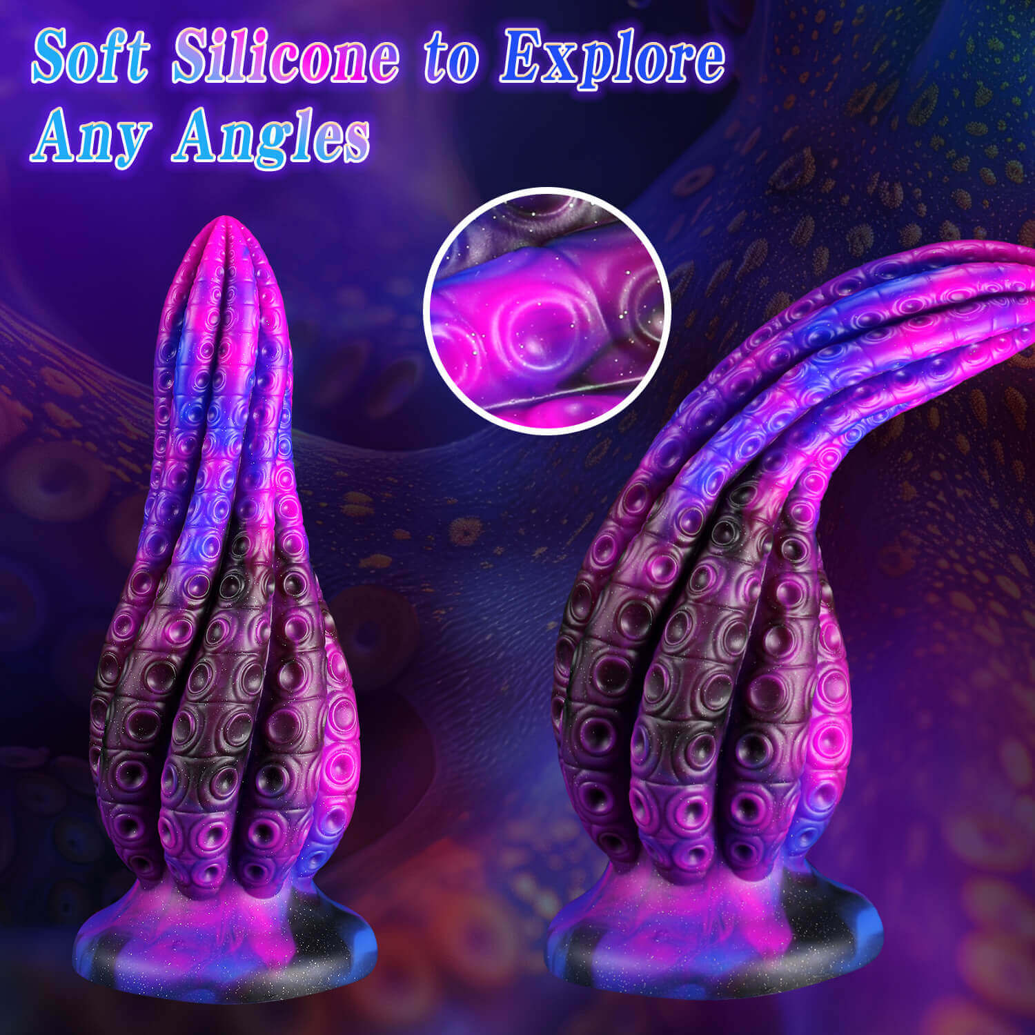 OctoBoss - Fantasy Tentacle Dildo with Suction Cup