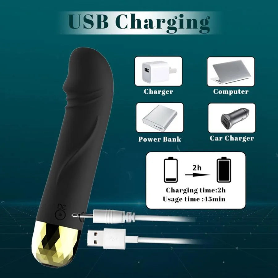 Powerful Realistic Sex Bullet Vibrator