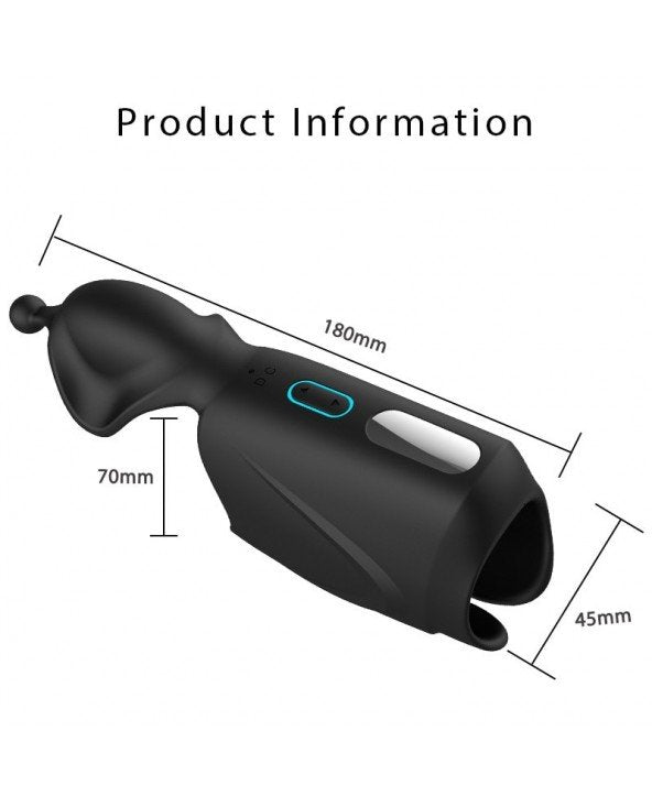 Powerful Vibrator Glans Massager Stimulation Penis Delay Trainer Male Masturbation Cup Sex Machine Sex Toys for Men Adults