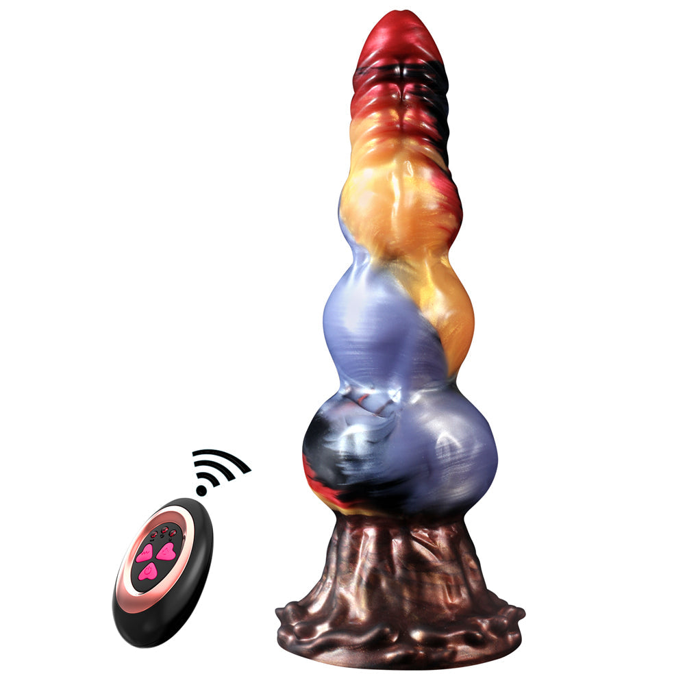 Xinghaoya Silicone Dog Penis Thrusting Vibrator