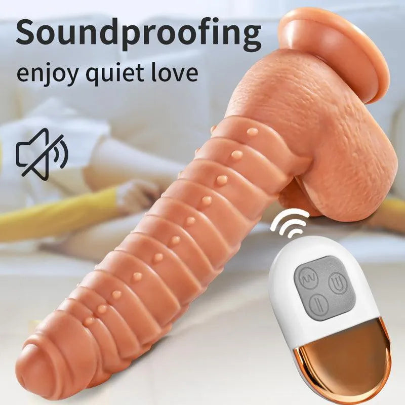 Remote Control Thrusting Dildo Sex Toy