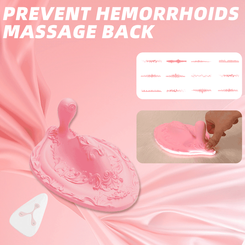 Remote Control Vibrating Pad for Clitoris Perineum