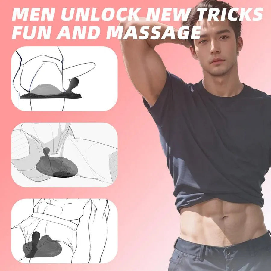 Remote Control Vibrating Pad for Clitoris Perineum
