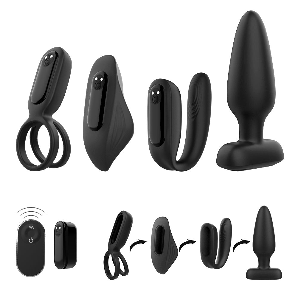 Xinghaoya Remote Vibrating Couples Pleasure Kit