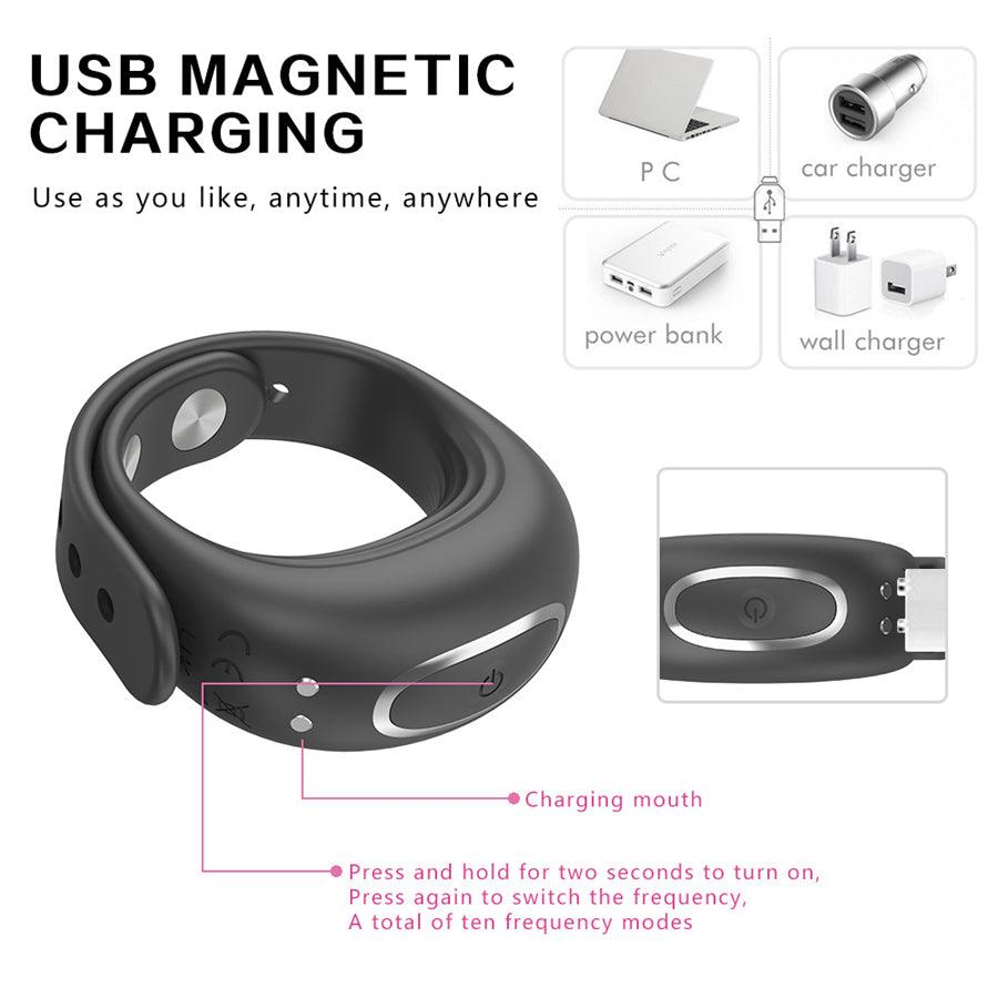 Revolutionary Remote Cock Ring with Vibrating Features