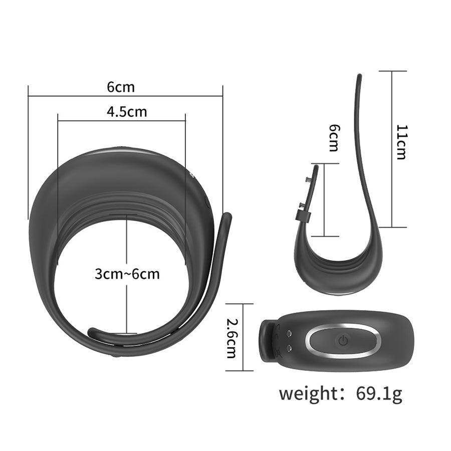 Revolutionary Remote Cock Ring with Vibrating Features