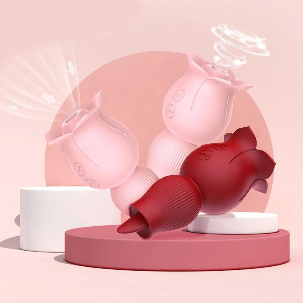 Rose Tongue Vibrator for Women