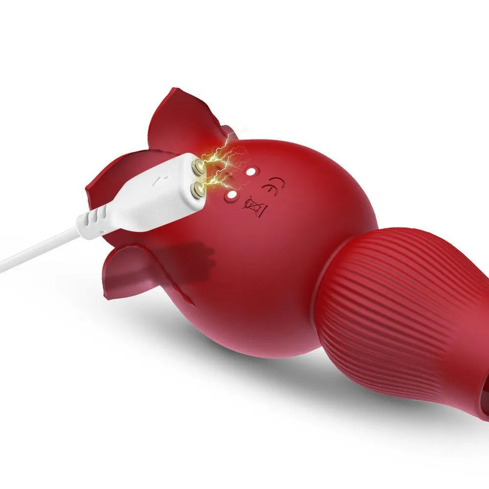 Rose Tongue Vibrator for Women