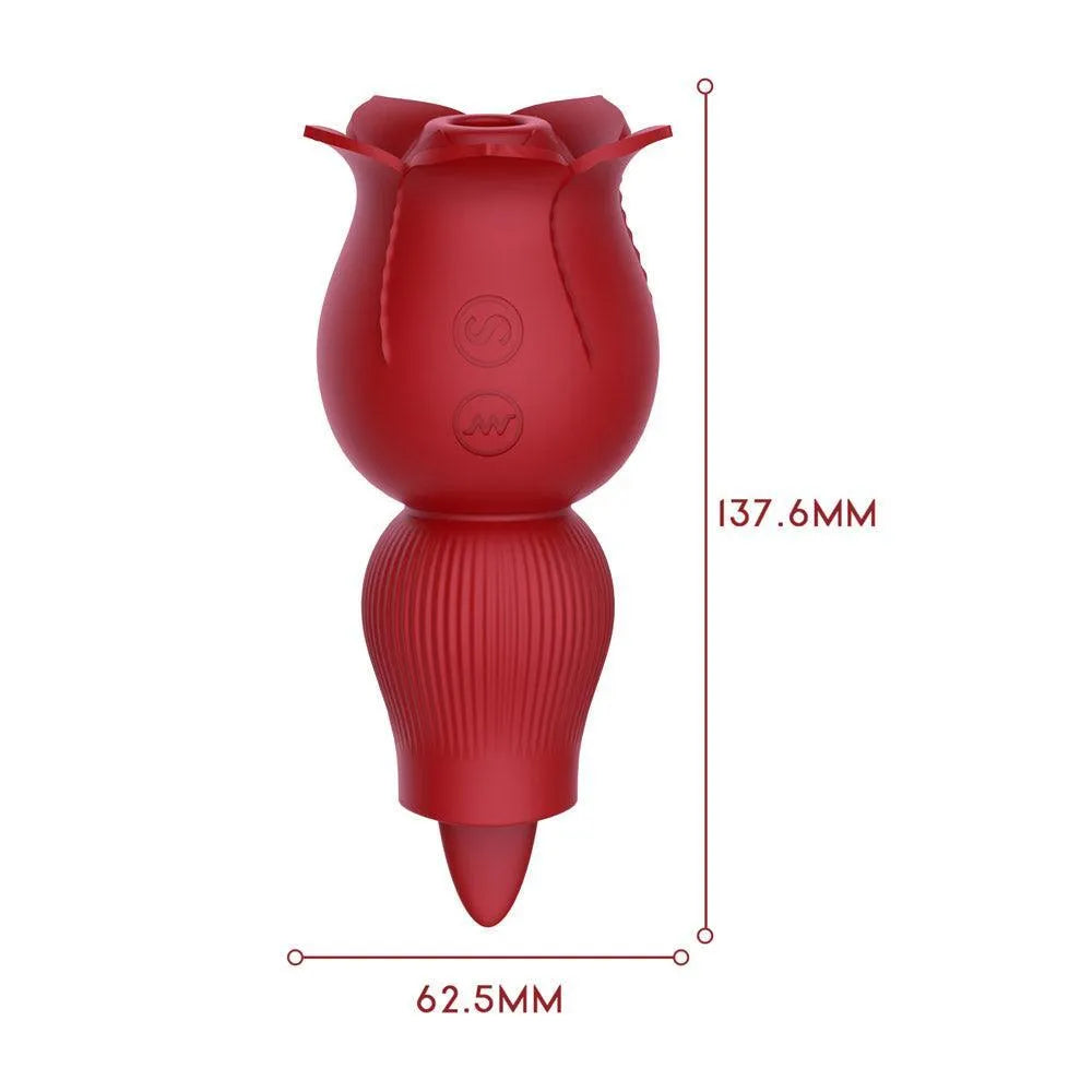 Rose Tongue Vibrator for Women