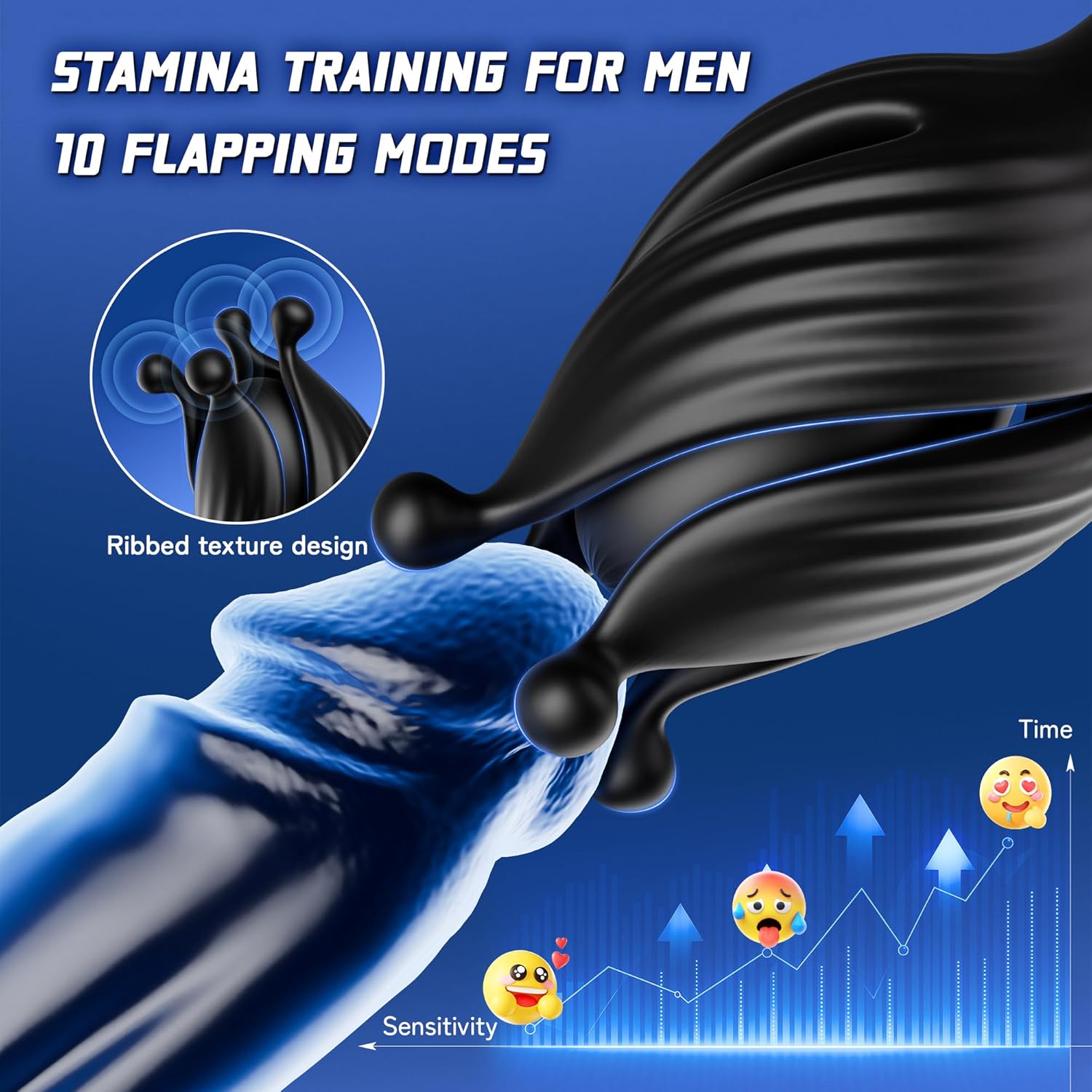 Rotating Expanding Prostate Massager with Vibrating Anal Plug