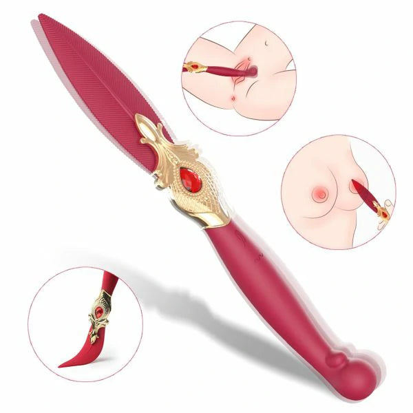 Whisper Wand: G-Spot Vibrator & Spanking Tapping Stimulation