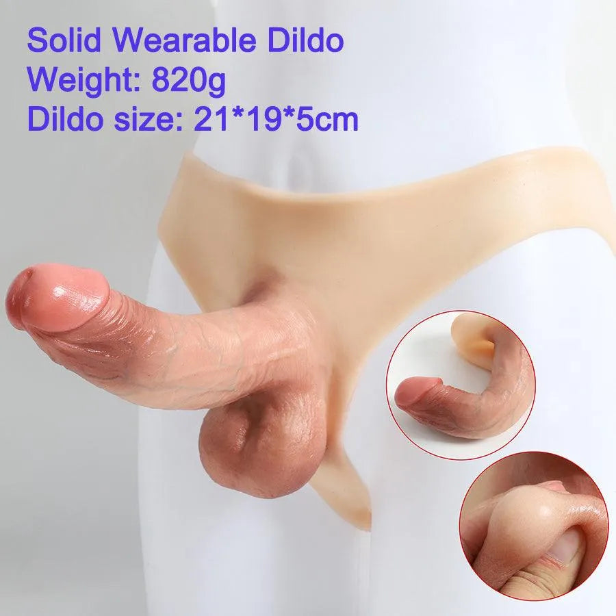 Same Sex Realistic Strapon Dildo